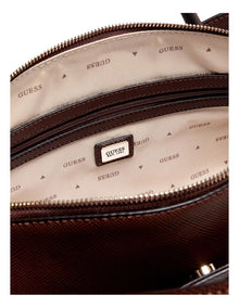 Danielle Small Girlfriend Satchel Bag in Brown