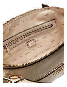Antonia Small Satchel Bag in Bone