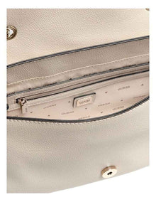 Antonia Convertible Crossbody Flap Bag in Bone