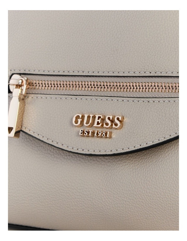 Antonia Convertible Crossbody Flap Bag in Bone