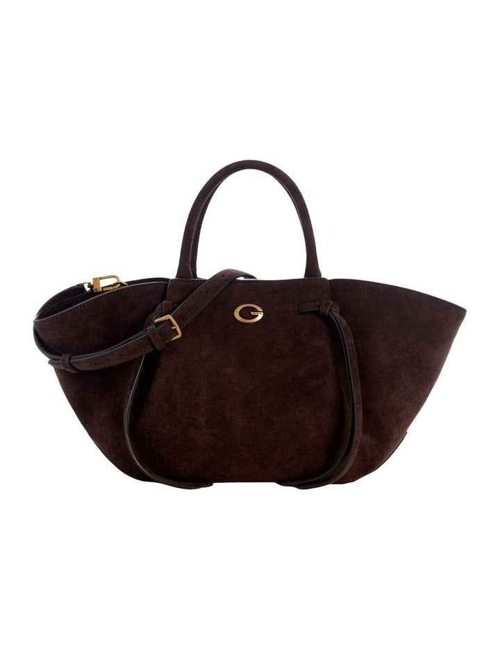 Allegra Girlfriend Satchel Bag in Espresso