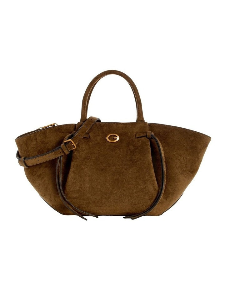 Allegra Girlfriend Satchel Bag in Olive