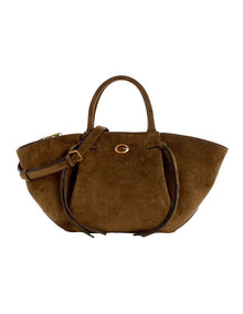 Allegra Girlfriend Satchel Bag in Olive