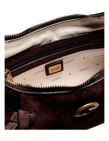 Allegra Shoulder Bag in Espresso