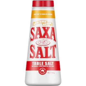 Saxa Table Salt Drum 750g