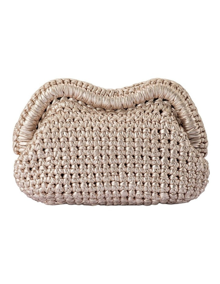 Taylor Clutch Bag in Gold