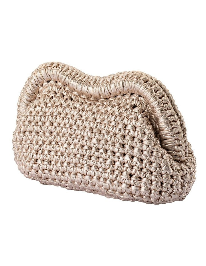 Taylor Clutch Bag in Gold