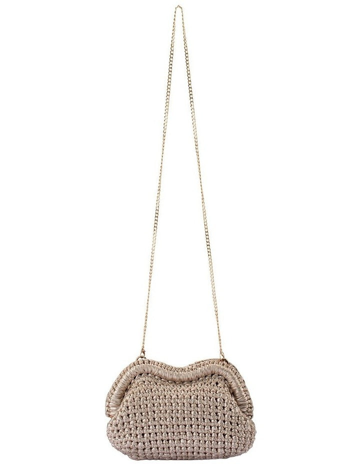 Taylor Clutch Bag in Gold