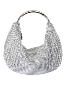 Pixie Clutch Bag in Silver