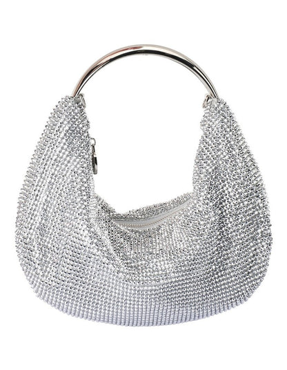Pixie Clutch Bag in Silver