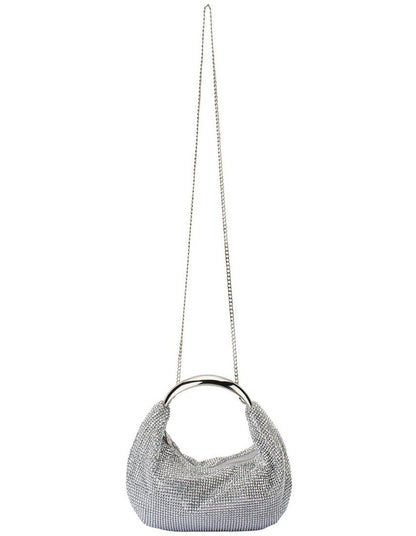 Pixie Clutch Bag in Silver