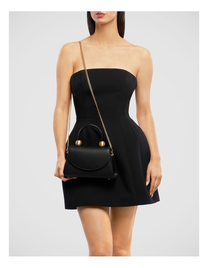 Siren Clutch Bag in Black