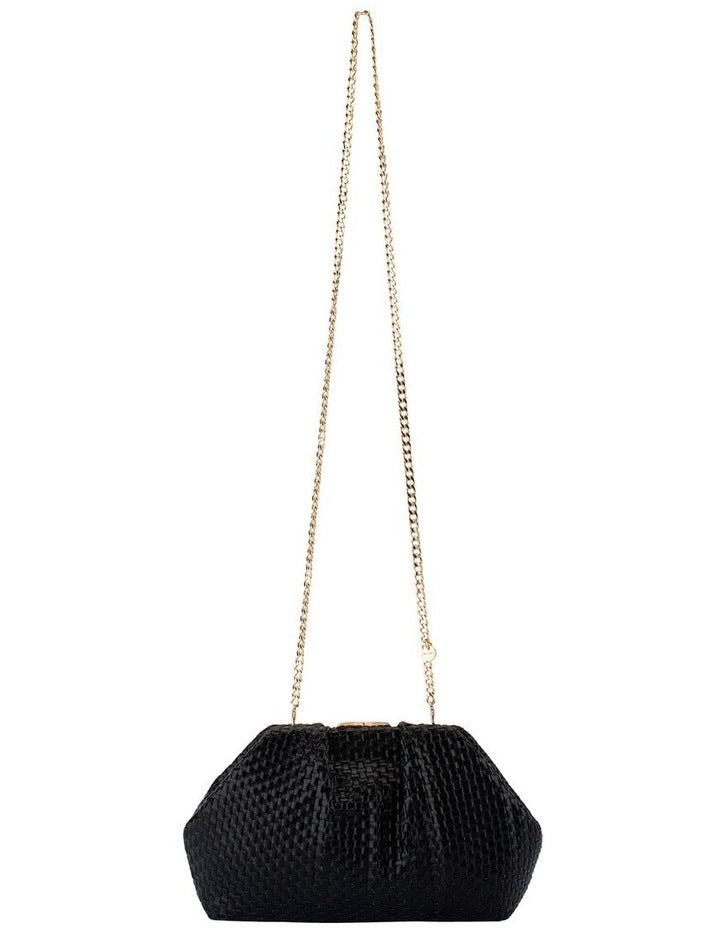 Martinique Clutch Bag in Black