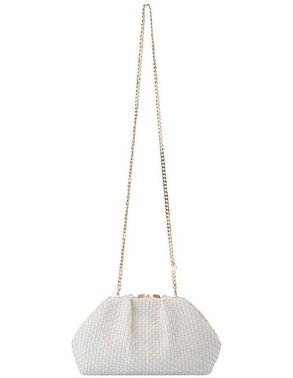 Martinique Clutch Bag in White