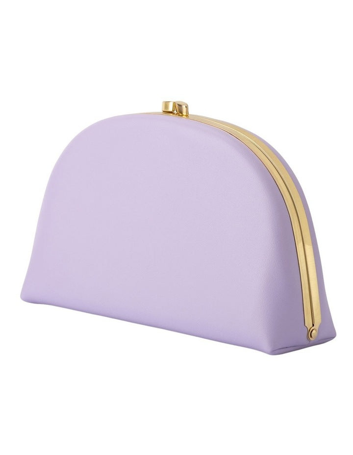 Celeste Clutch Bag in Lilac