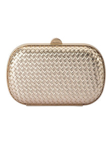 Ella Clutch Bag in Gold
