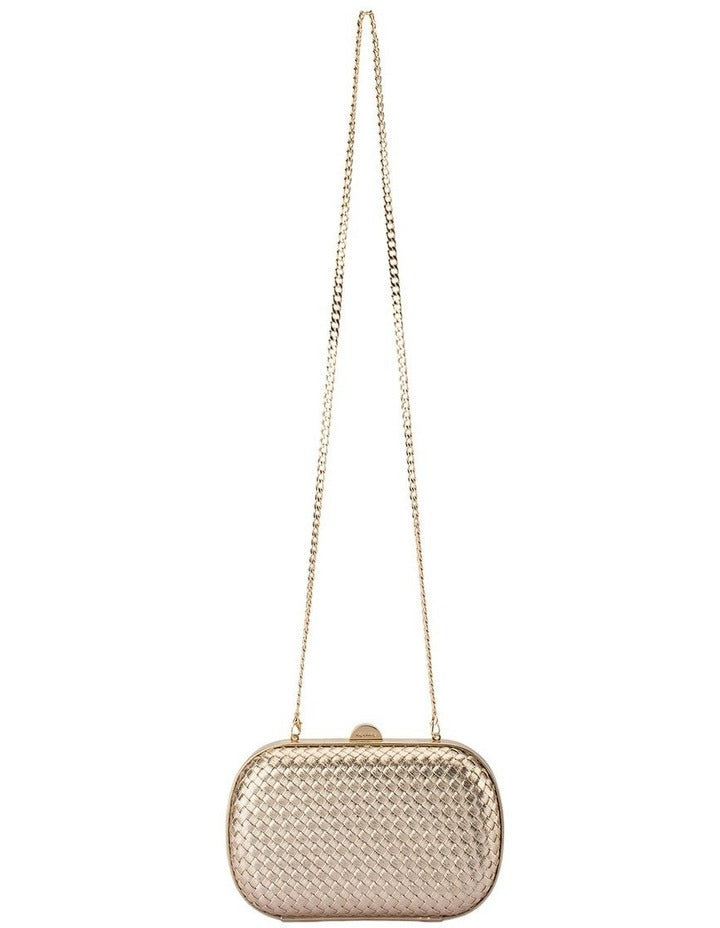 Ella Clutch Bag in Gold