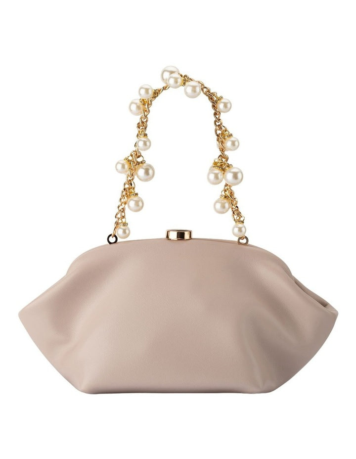 Marina Clutch Bag in Natural