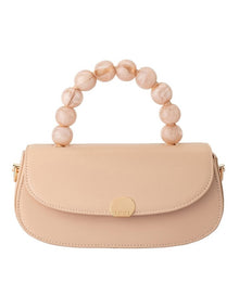 Yasmin Clutch Bag in Natural