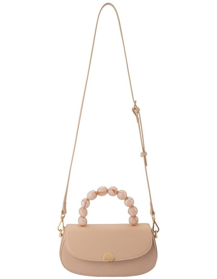 Yasmin Clutch Bag in Natural