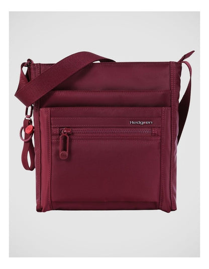 Orva Crossbody Bag in Maroon Banner