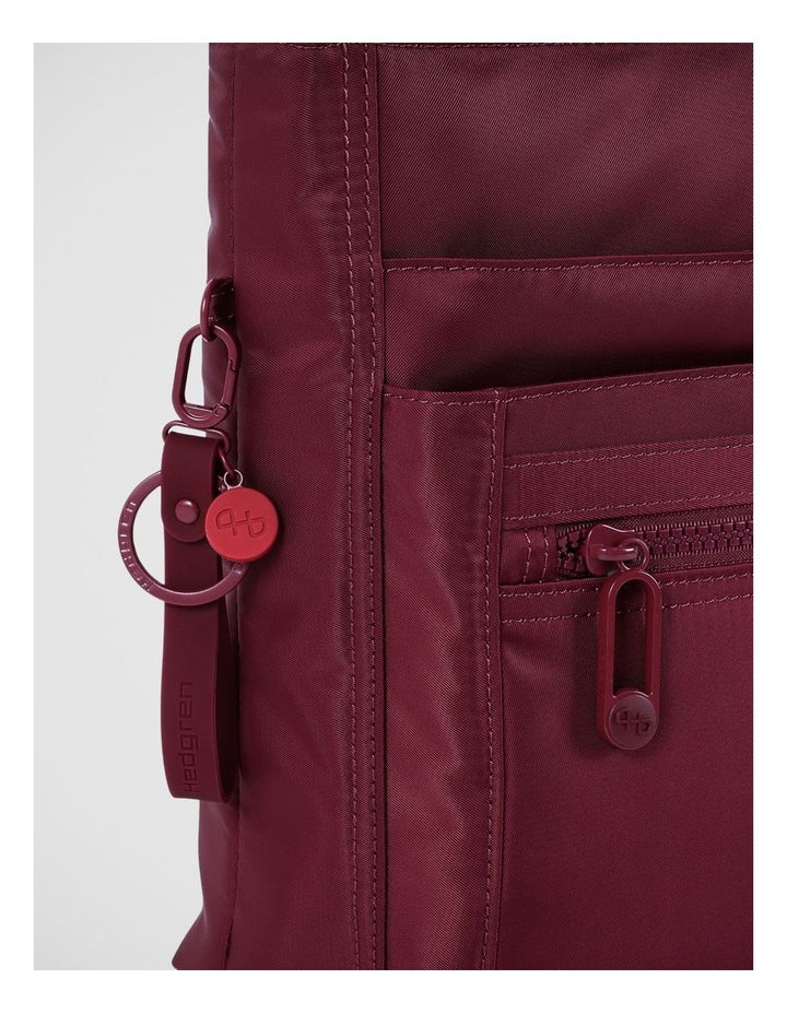 Orva Crossbody Bag in Maroon Banner
