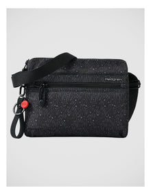 Eye Crossbody Bag in Floral Black