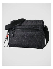 Eye Crossbody Bag in Floral Black