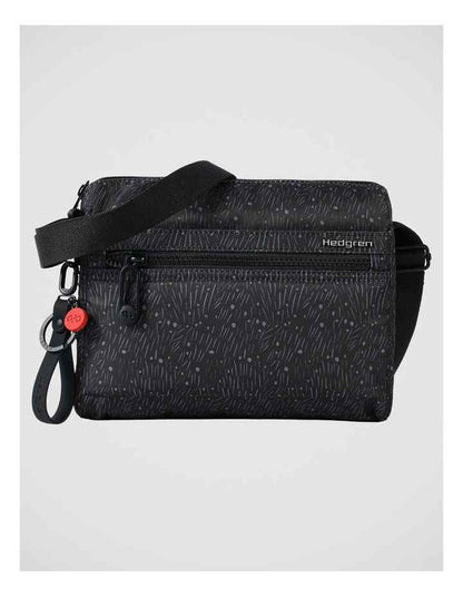 Eye Medium Crossbody Bag in Floral Black