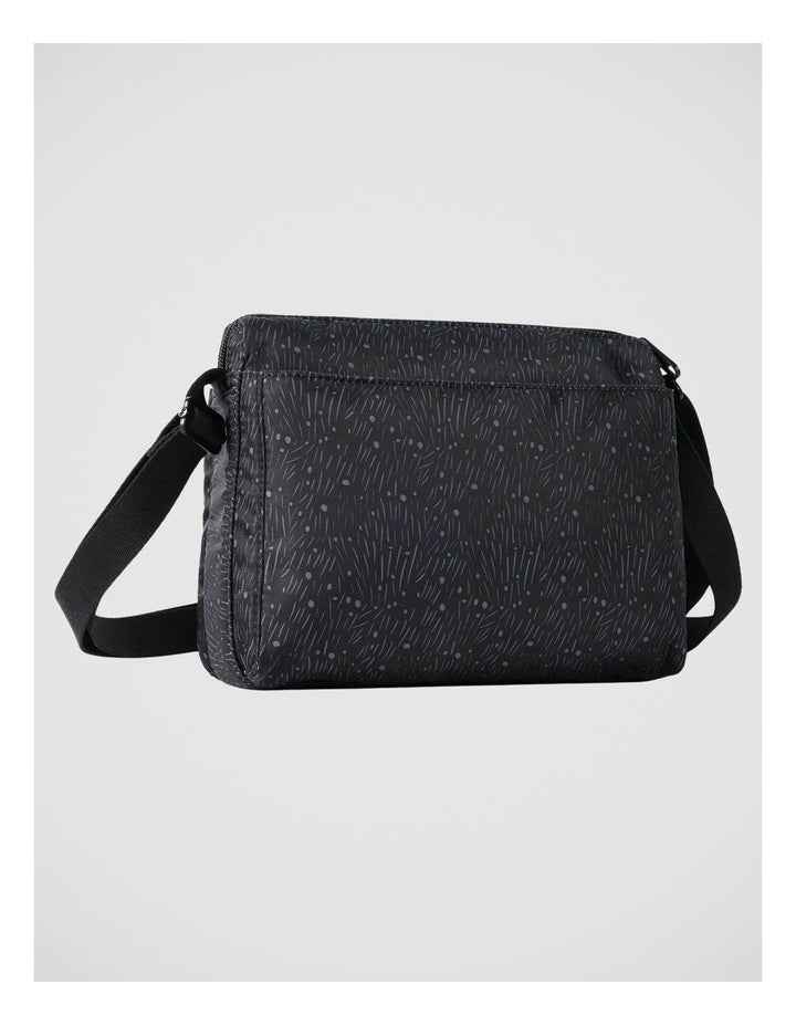 Eye Medium Crossbody Bag in Floral Black