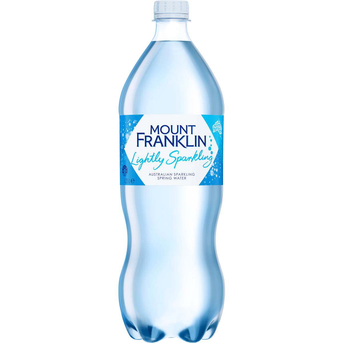 Mount Franklin Lightly Sparkling Water Natural Bottle 1.25l