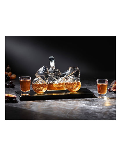 Preston Motorcycle Whisky Set