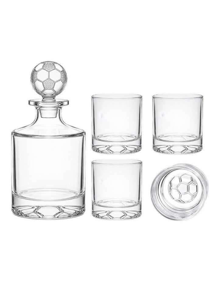 Well Played Soccer 5 Piece Whisky Set