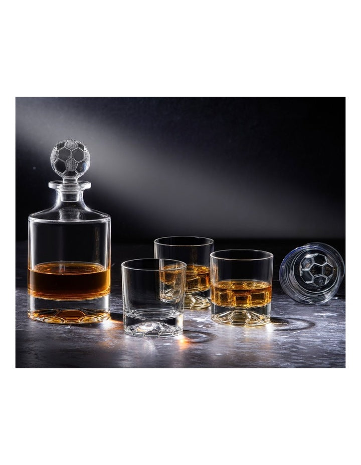 Well Played Soccer 5 Piece Whisky Set