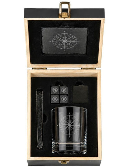 Whisky Business Compass 9pce Set