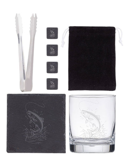 Whisky Business Fishing 9pce Set