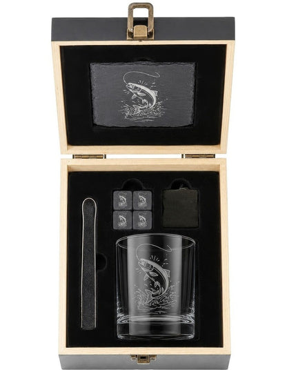 Whisky Business Fishing 9pce Set