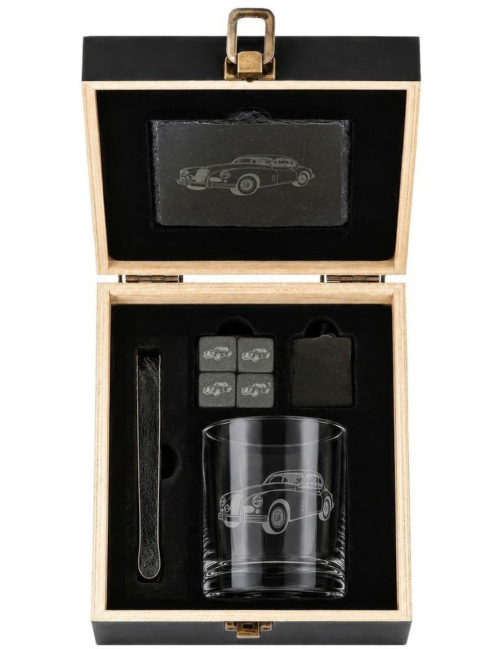 Whisky Business Vintage Car 9pce Set