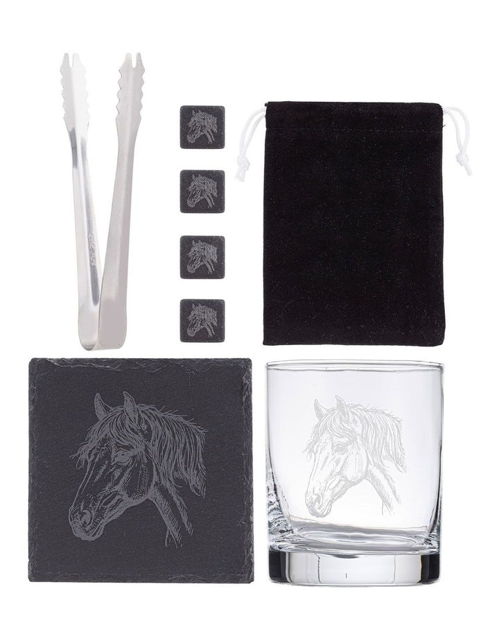Whisky Business Horse 9pce Set