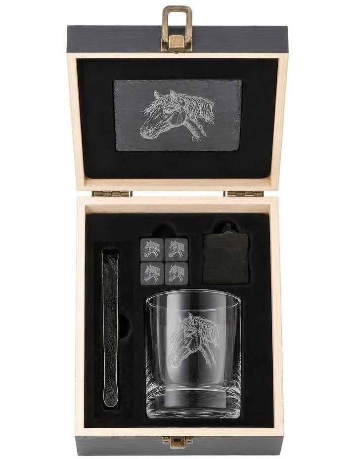 Whisky Business Horse 9pce Set