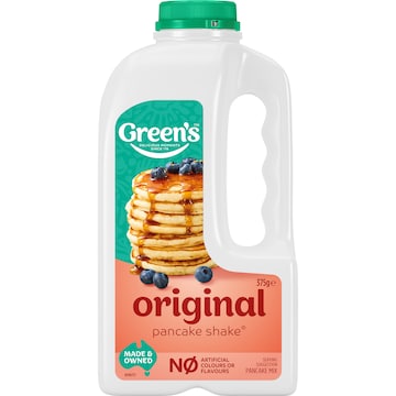 Green's Pancake Mix Original Shake 375g