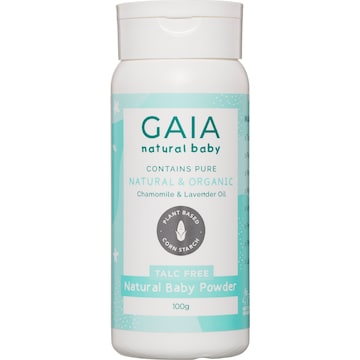 Gaia Talc Free Natural Baby Powder 100g