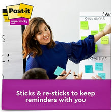 Post-it Super Sticky Jewel Pop Pad 3 pack
