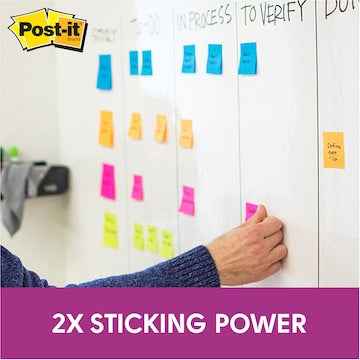 Post-it Super Sticky Jewel Pop Pad 3 pack