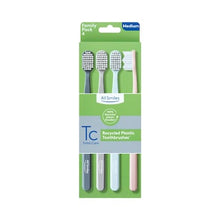 All Smiles Recycled Plastic Toothbrushes Medium 4 pack