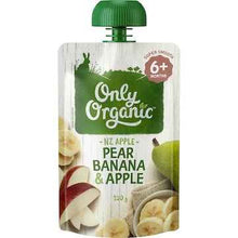 Pear, Banana & Apple Fruit Puree - 120g Pouch