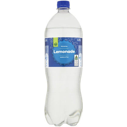 Woolworths Lemonade Bottle 1.25l
