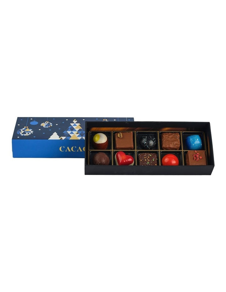 Cacao Chocolate Gift Box 10pc 90g