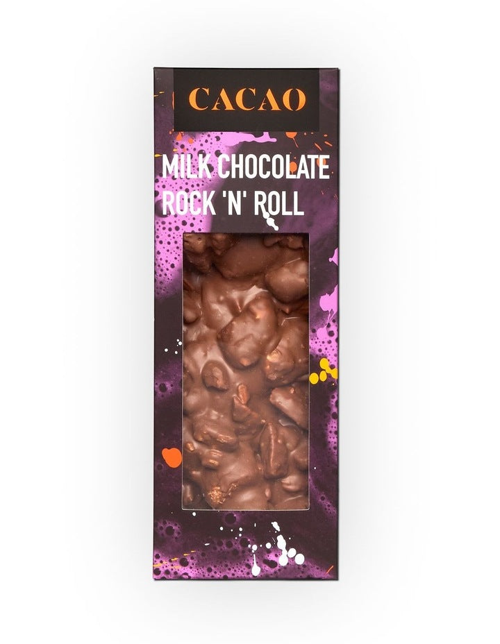 Cacao Milk Chocolate Rock 'N' Roll 220g