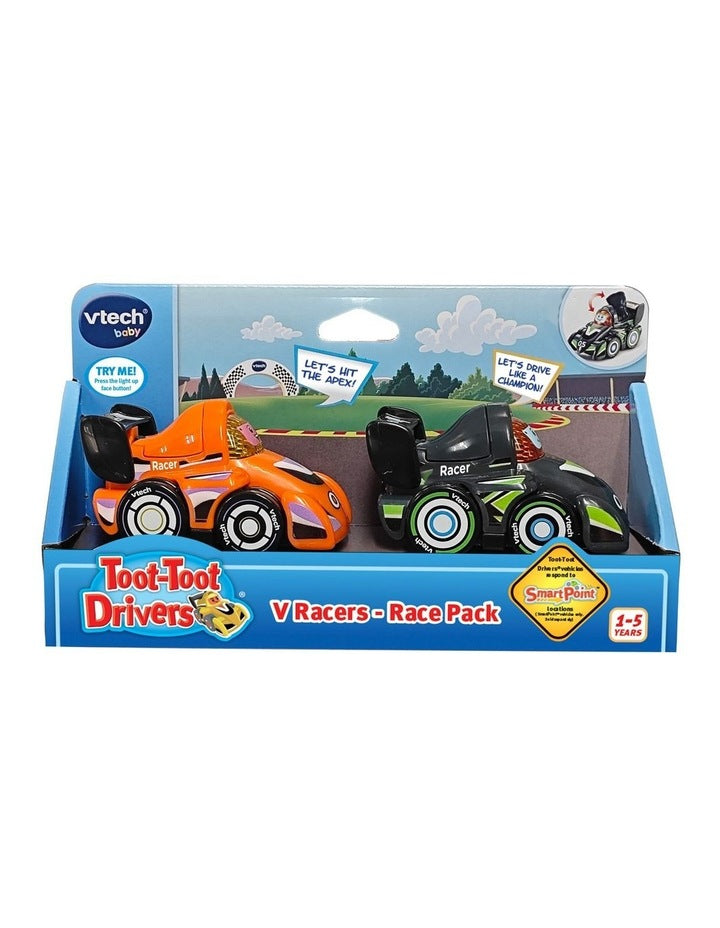Toot-Toot Drivers V Racers Car 2-Pack - Assorted
